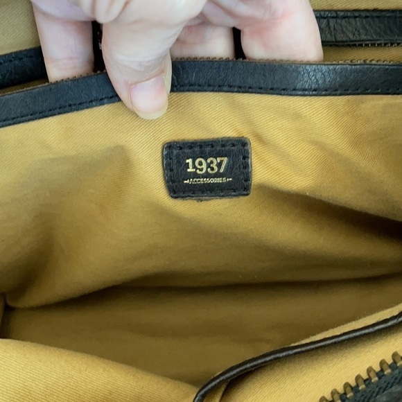 Madewell The Camden Satchel In Embossed Suede RARE - Picture 5 of 13